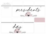 WF20 || Wildflower Presidents' Day Full Day Stickers