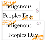 WV07 || Waves Columbus/Indigenous Peoples Day Full Day Stickers