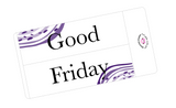 WV12 || Waves Good Friday Full Day Stickers