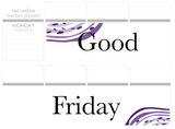 WV12 || Waves Good Friday Full Day Stickers