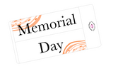 WV16 || Waves Memorial Day Full Day Stickers