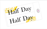 WV13 || Waves Half Day Full Day Stickers