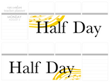 WV13 || Waves Half Day Full Day Stickers