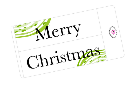 WV17 || Waves Merry Christmas Full Day Stickers