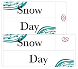 WV23 || Waves Snow Day Full Day Stickers