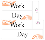 WV30 || Waves Work Day Full Day Stickers