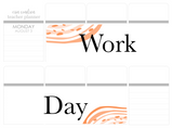 WV30 || Waves Work Day Full Day Stickers