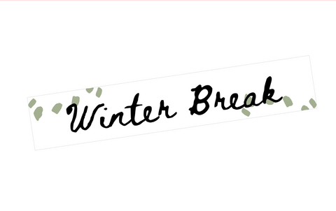 EV29 || Splatter Vertical Winter Break Full Day Stickers