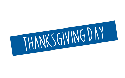 EV27 || Basic Vertical Thanksgiving Day Full Day Stickers