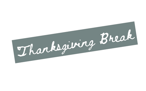 EV26 || Neutral Vertical Thanksgiving Break Full Day Stickers