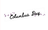 EV07 || Splatter Vertical Columbus Day/Indigenous Peoples Full Day Stickers