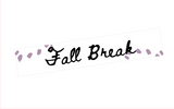 EV10 || Splatter Vertical Fall Break Full Day Stickers