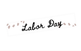 EV15 || Splatter Vertical Labor Day Full Day Stickers