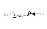 EV23 || Splatter Vertical Snow Day Full Day Stickers