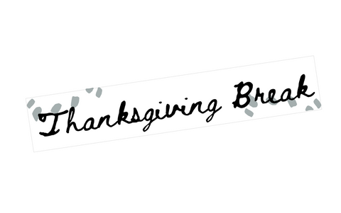 EV26 || Splatter Vertical Thanksgiving Break Full Day Stickers