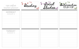 SP01 || Splatter Neutral Teacher Planner Header Stickers