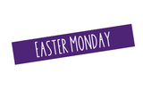 EV09 || Basic Vertical Easter Monday Full Day Stickers