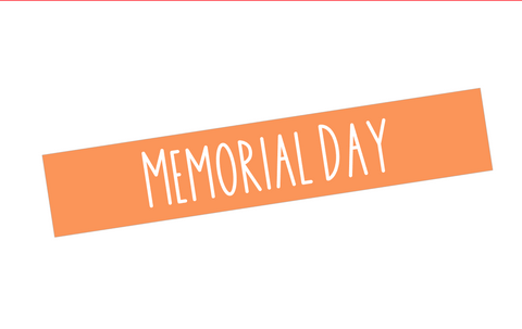 EV16 || Basic Vertical Memorial Day Full Day Stickers