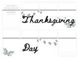 SP27 || Splatter Thanksgiving Day Full Day Stickers