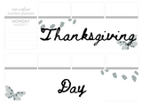 SP27 || Splatter Thanksgiving Day Full Day Stickers