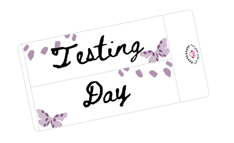 SP25 || Splatter Testing Day Full Day Stickers