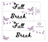 SP10 || Splatter Fall Break Full Day Stickers