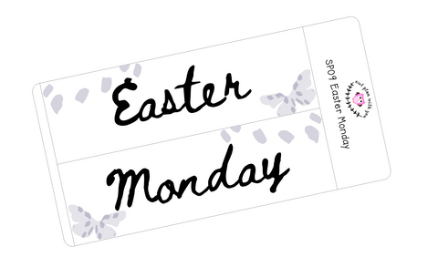 SP09 || Splatter Easter Monday Full Day Stickers