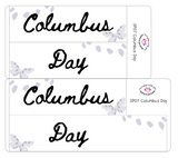 SP07 || Splatter Columbus/Indigenous Peoples Day Full Day Stickers