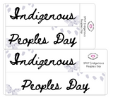 SP07 || Splatter Columbus/Indigenous Peoples Day Full Day Stickers