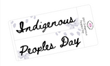 SP07 || Splatter Columbus/Indigenous Peoples Day Full Day Stickers