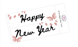 SP14 || Splatter Happy New Year Full Day Stickers