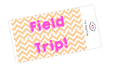 T13 || Chevron Field Trip Full Day Stickers