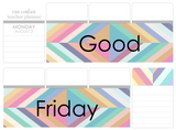 R12 || Retro Good Friday Full Day Stickers