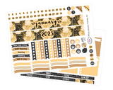 PP01 || January Fleur Plum Paper Teacher Kit